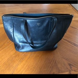 Used Authentic Fossil Tote Bag